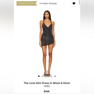 NBD Livia Mini Dress from Revolve - Size S, NWT